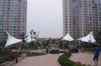 濟南魯能領秀城景觀膜結構-濟南膜結構